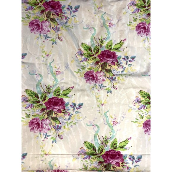 P Kaufmann Floral Fabric Stain Repellent Finish 54" Wide Cotton Polyester 7 yds - Picture 1 of 3